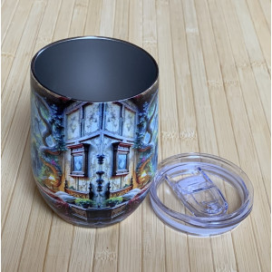 Термочашка с трубочкой Дом гномов 345 мл. Photo 2